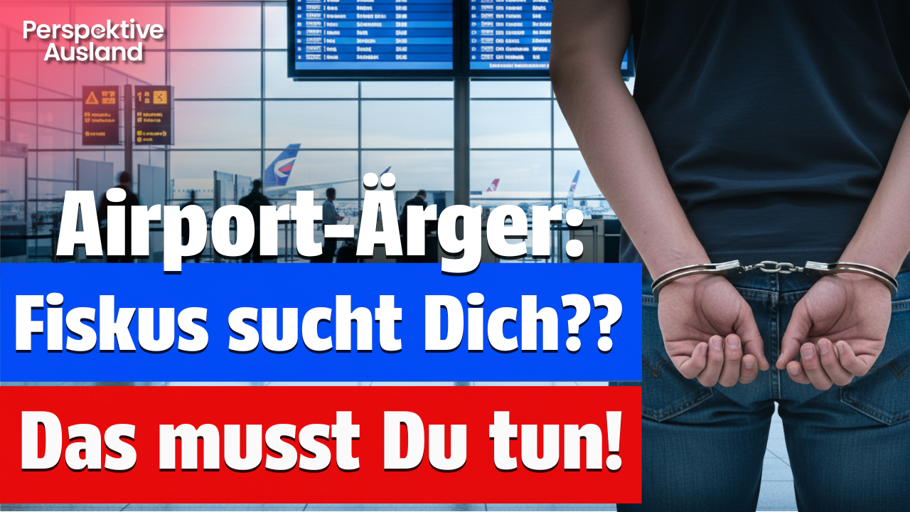 Am Flughafen festgehalten wegen Steuern und Finanzamt? Das musst Du wissen!