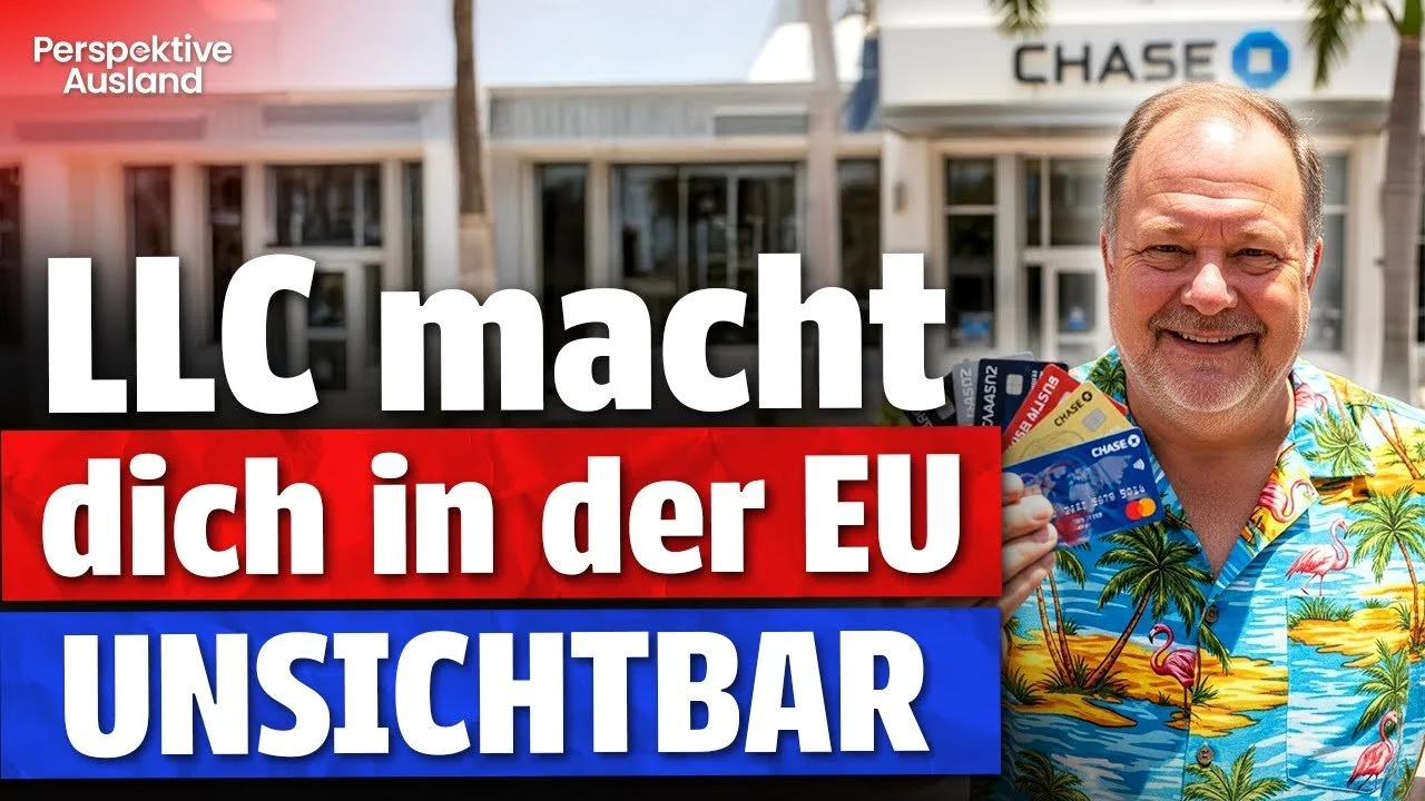 Das perfekte Auswanderer-Setup: Us LLC für US-Banking, Privacy &amp; wenig Steuern