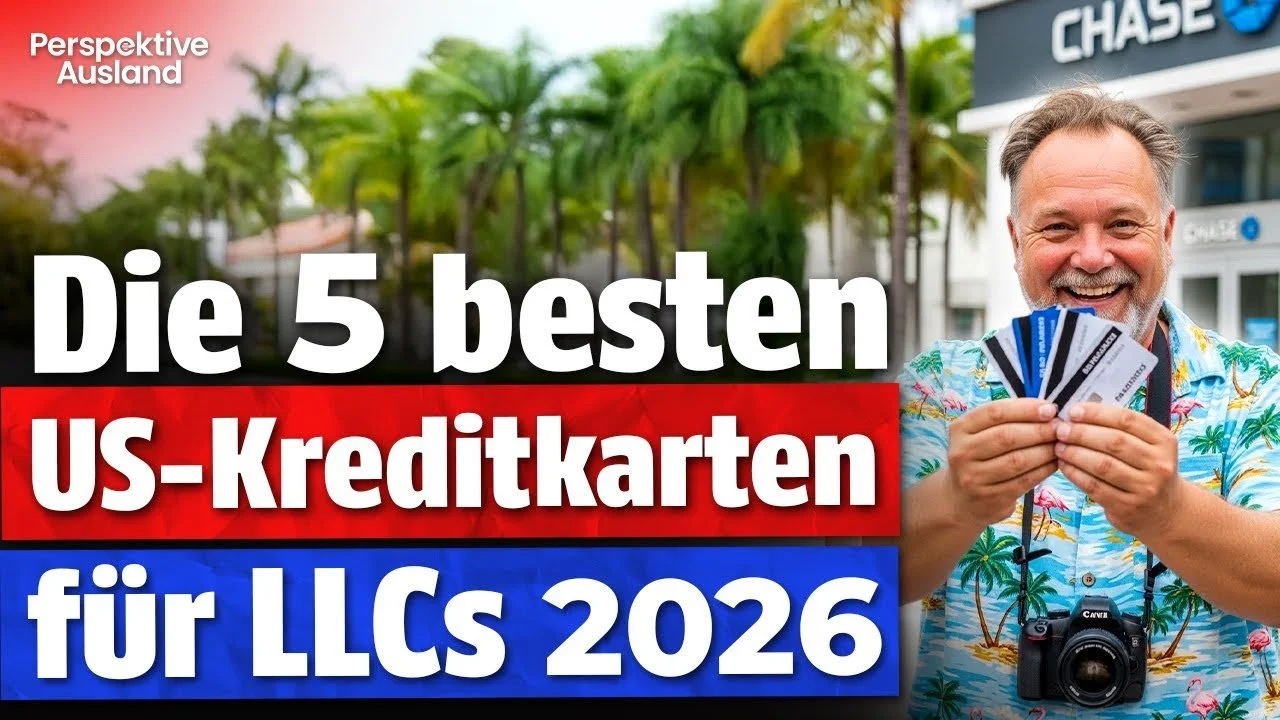 Die 5 besten US-Business-Kreditkarten 2026 (für deine LLC)