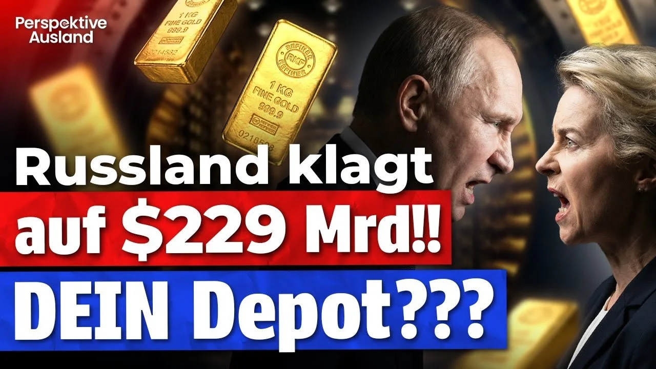 Verklagt Russland Clearstream auf $229 Mrd?? Droht der Finanz-Crash?? (Dein Depot in Gefahr)