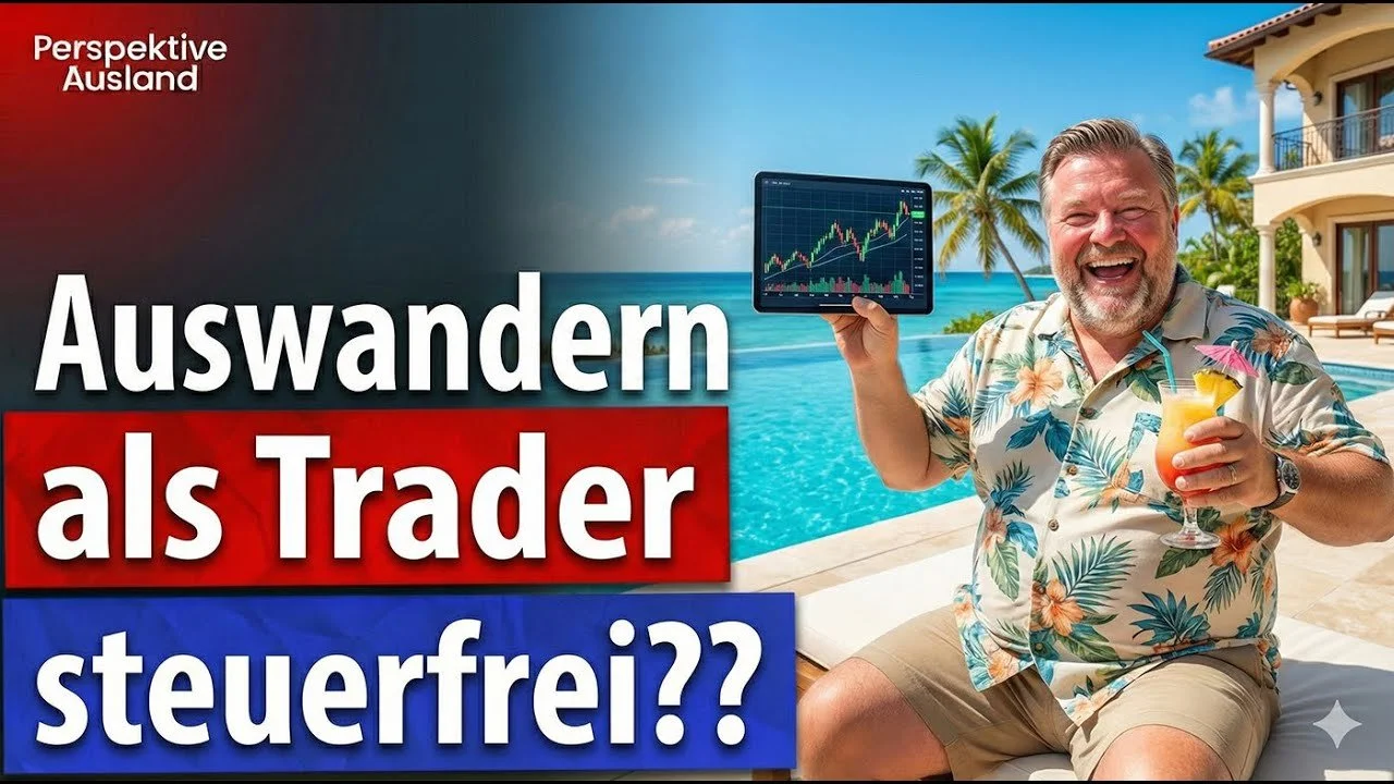 2026 auswandern &amp; steuerfrei vom Vermögen leben: Die Anleitung für Aktionäre &amp; Trader