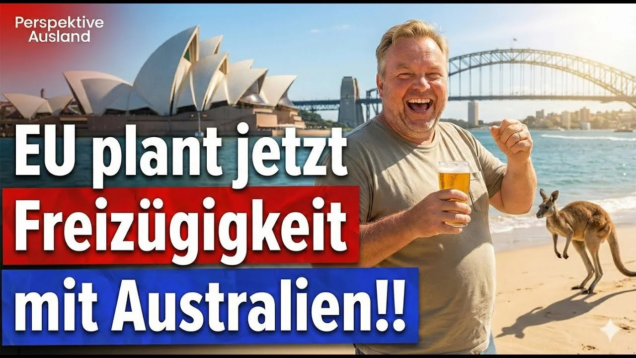 Sicherstes Land bei 3. Weltkrieg: EU plant "Personenfreizügigkeit" mit Australien