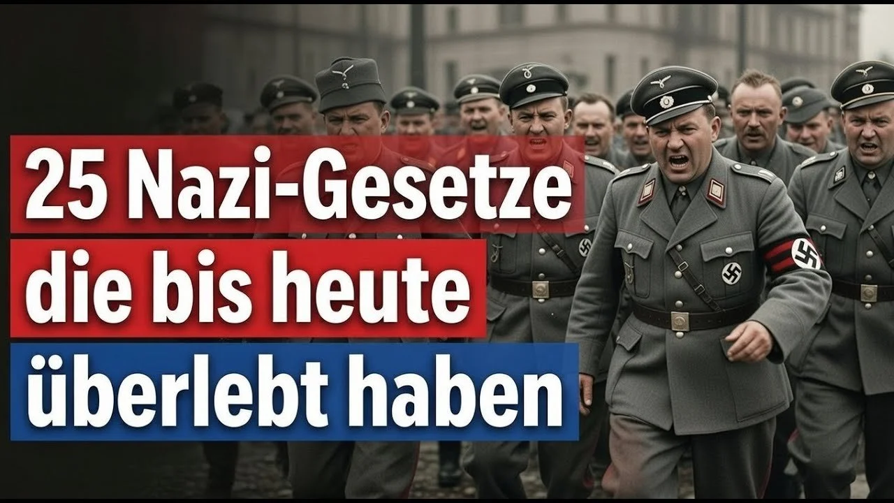 Die Lüge von 1945: 25 Nazi-Gesetze, die heute noch gelten