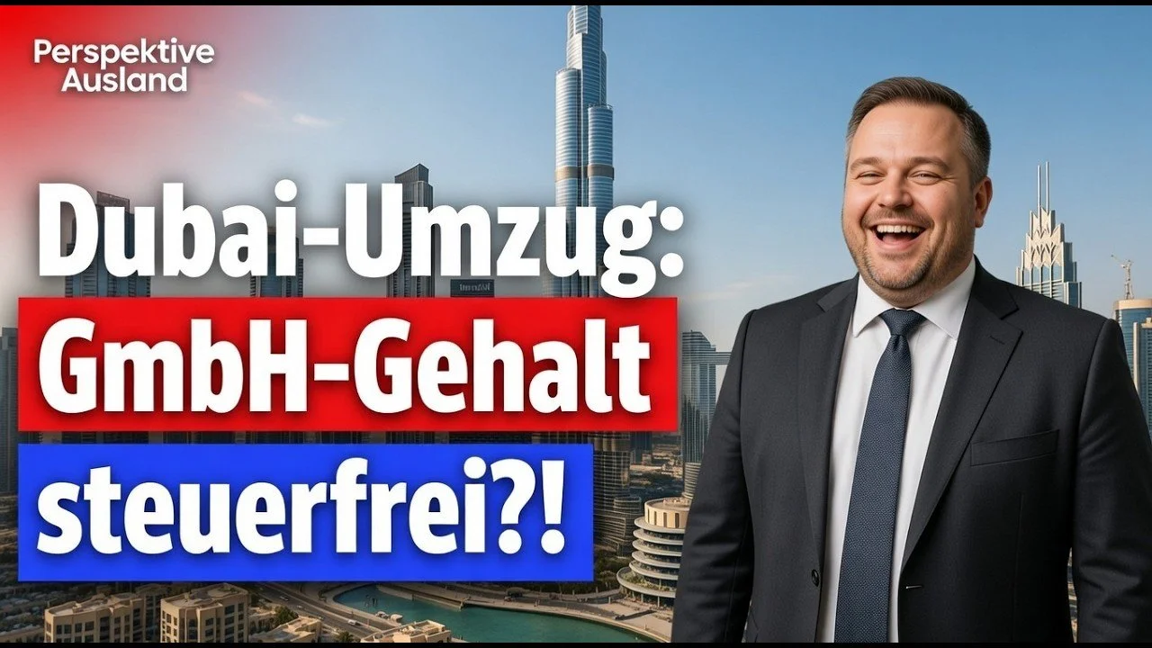 Dein deutsches GmbH-Gehalt steuerfrei in Dubai? So geht's!