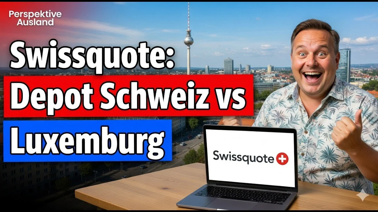 Raus aus der EU: Depot bei Swissquote Schweiz eröffnen (NICHT Luxemburg!)