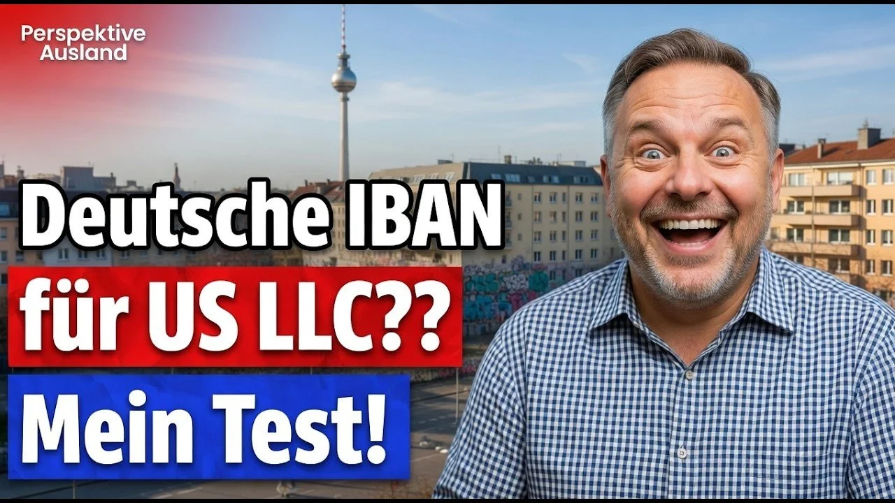 LLC-Geheimtipp: Deutsche IBAN &amp; 0% Steuern