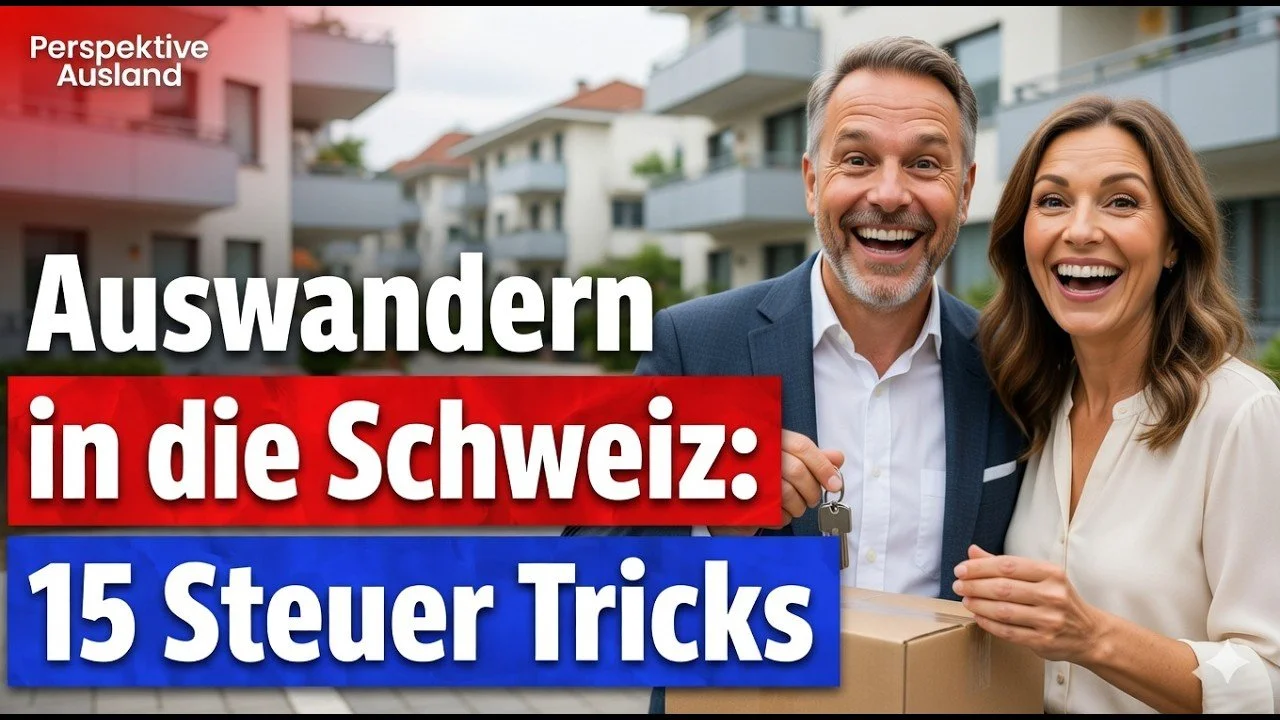 Deutschland verlassen: 15 Wege zur Schweizer Steuer-Optimierung