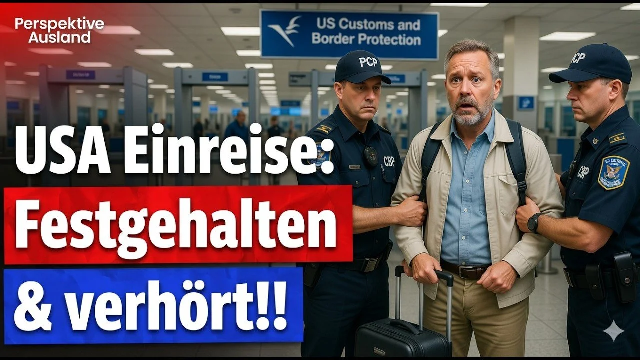 Abgeführt in den Seitenraum: Einreise-Drama in Texas?