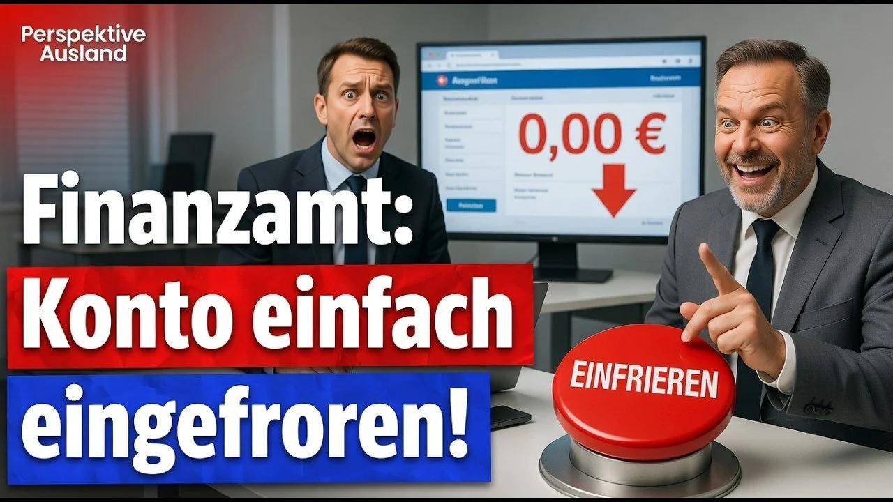 Finanzamt friert Konto außerhalb der EU ein – echter Fall