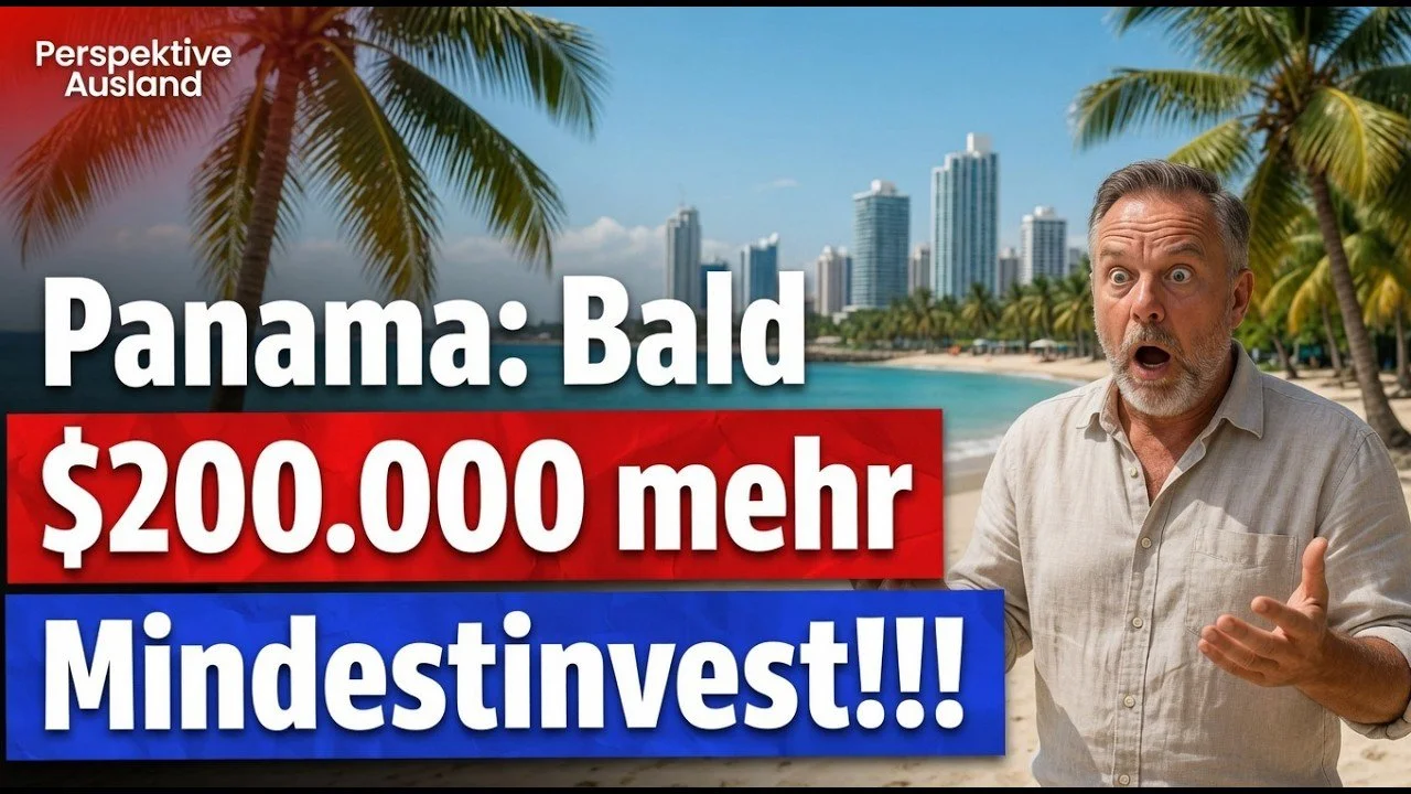 Panama Investor Visa: Ab Oktober $200.000 mehr Mindestinvest!