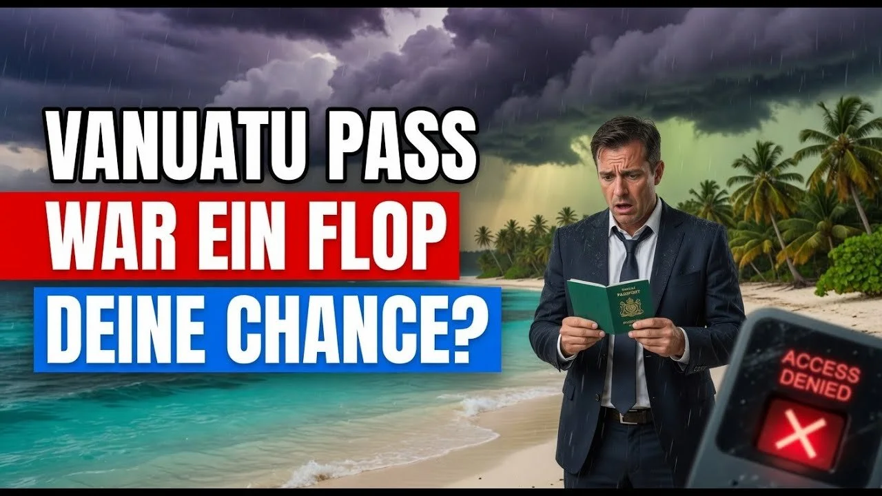 Vanuatu Zweitpass: Vom Top-Programm zum Flop – und was jetzt noch geht