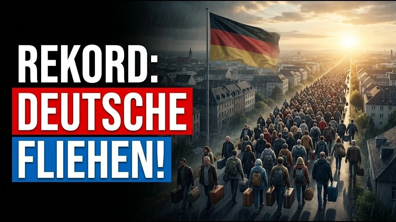 Rekord: So viele Deutsche wie nie zuvor haben 2025 ihr Land verlassen