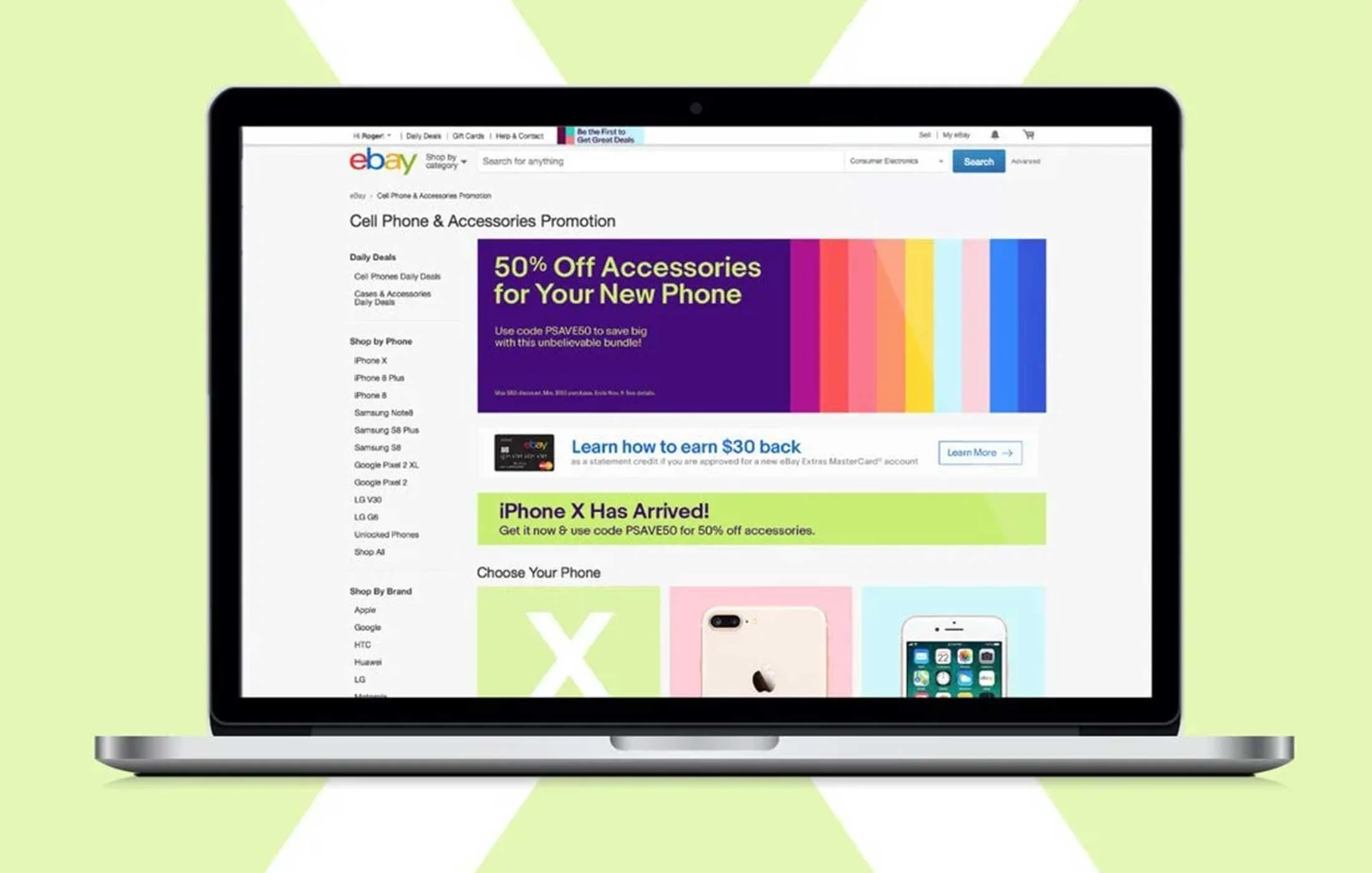 eBay x iPhone X Launch