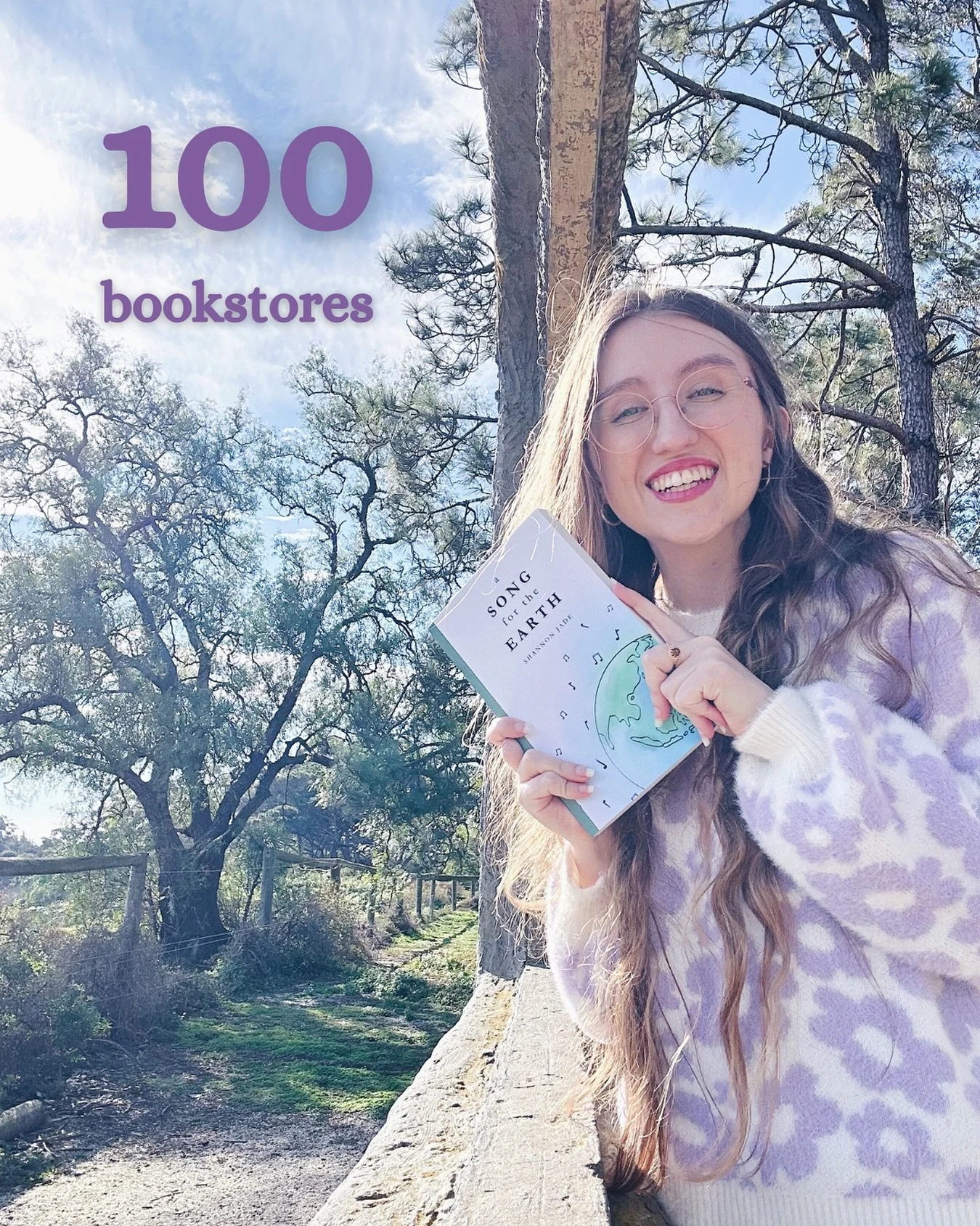 That’s 100! β¨
‘A Song for the Earth’ is now stocked in 100 bookstores. π
Plus a whole bunch of amazing online retailers and libraries around the world. π
Forever grateful for every reader who has been part of January’s cl