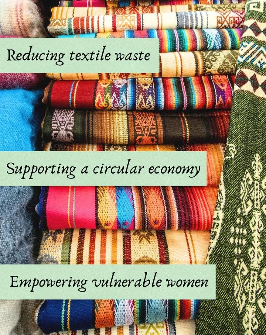 I love finding new organisations doing good for people and planet! This @toliveinhope sustainable fashion project is a standout. 

We all know that textile waste is a major challenge for the modern world. According to @unep, 92 million tonnes are pro