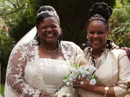 The wedding of my twin sister Paula