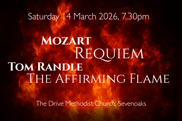 Randle The Affirming Flame and Mozart Requiem