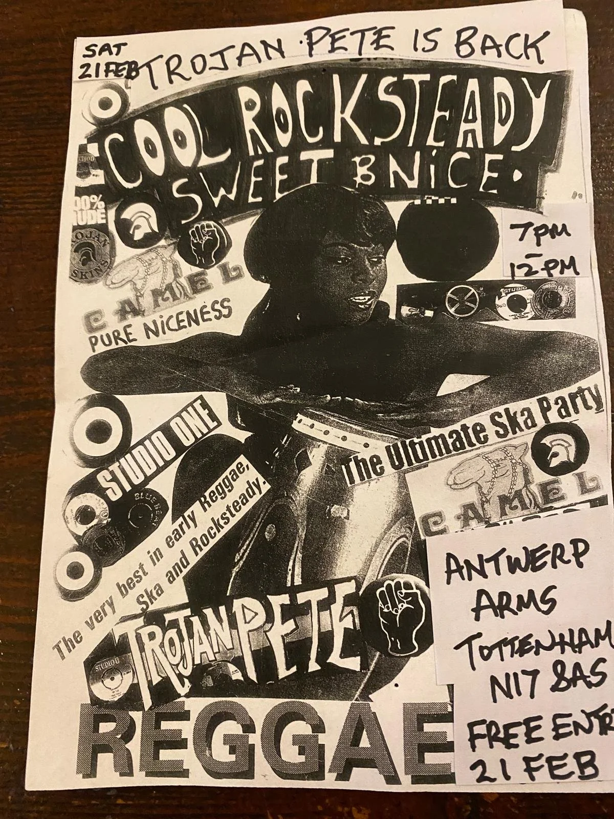 Trojan Pete + DIY Vinyl Disco