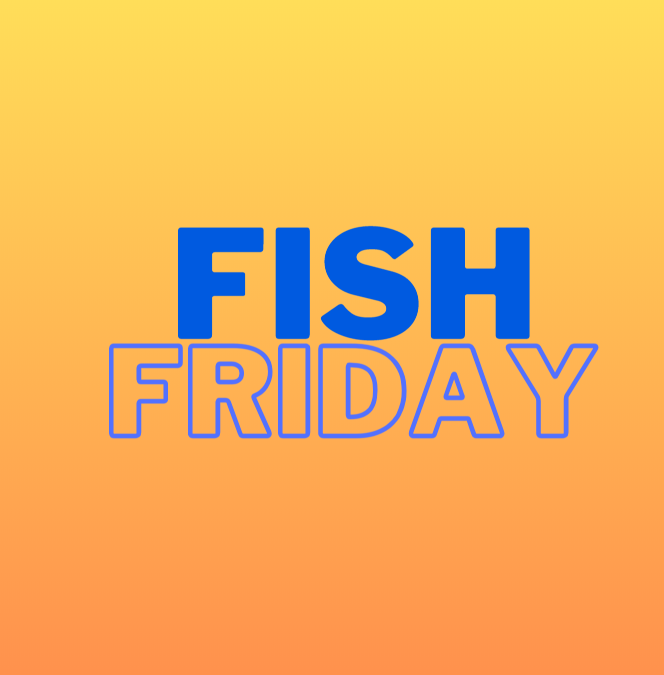 fish friday 2 courses for £10.00