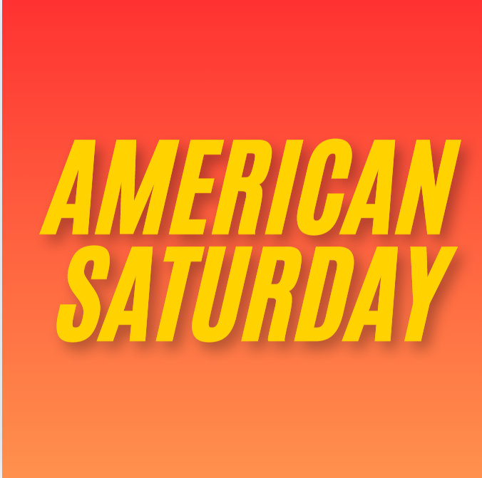american menu - 3 courses for £12.95
