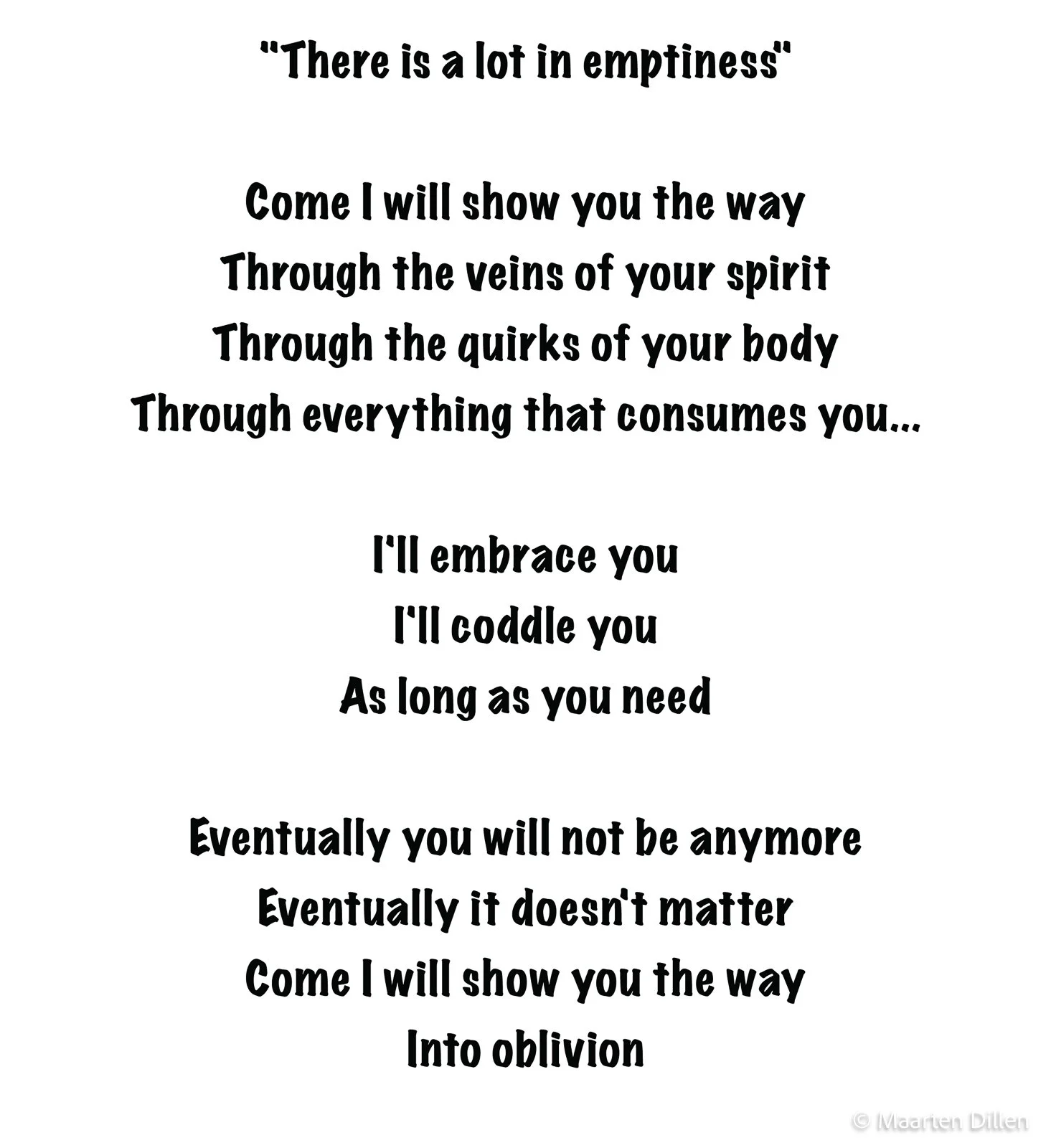 Gedicht There is is a lot in emptiness ENGmaartendillen.com.jpg