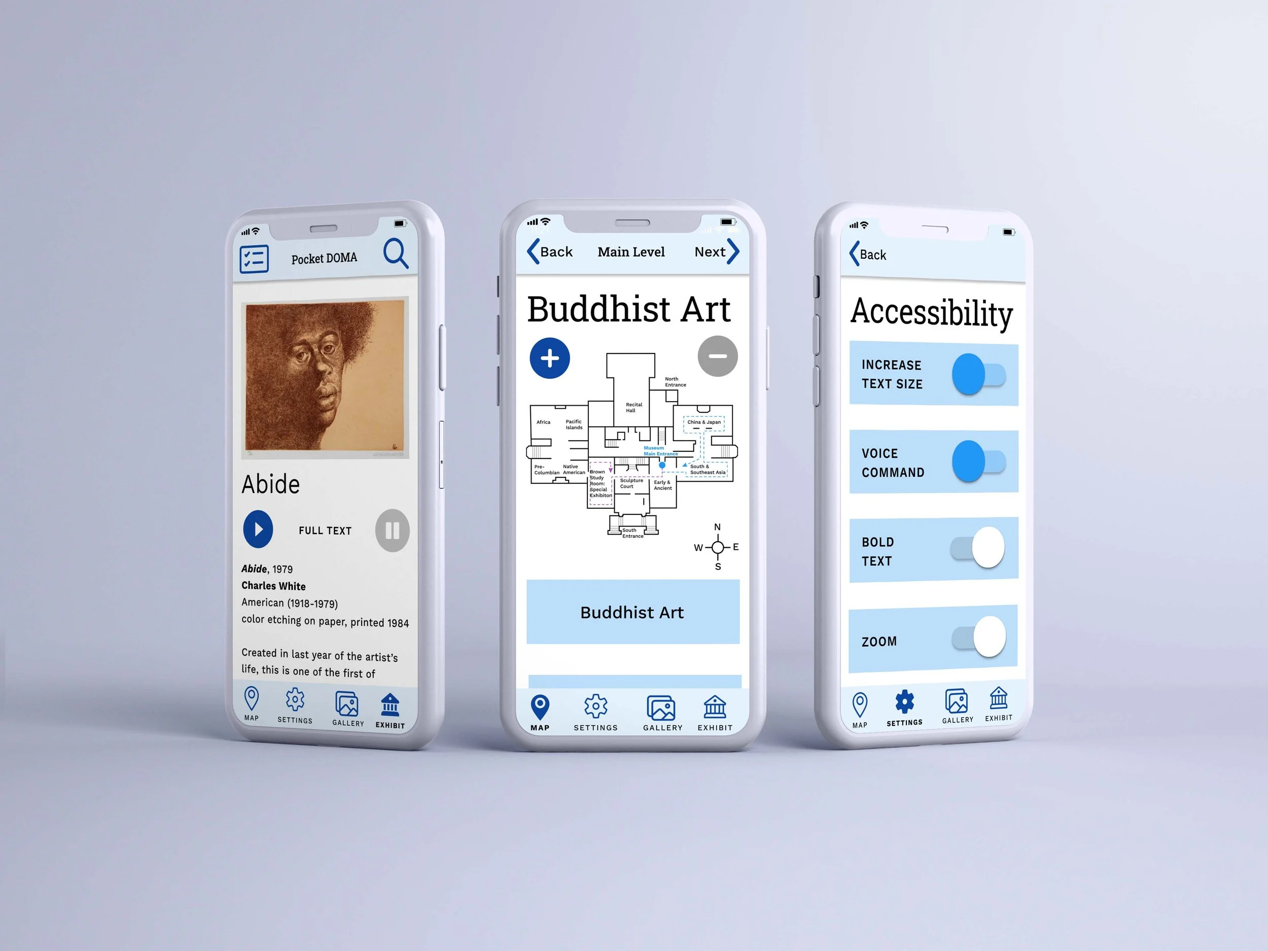 PocketDOMA Accessibility App