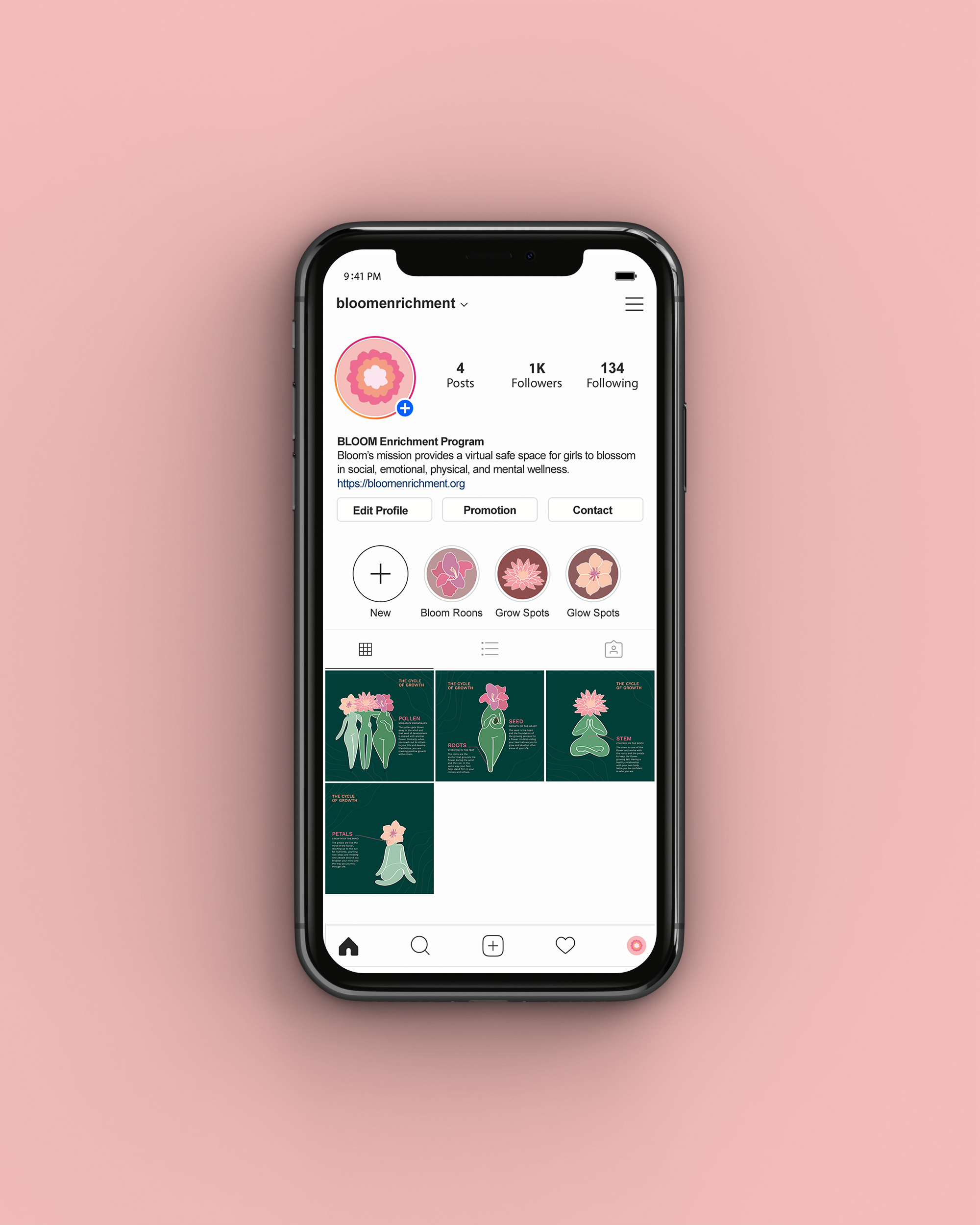 Instagram Profile Mockup