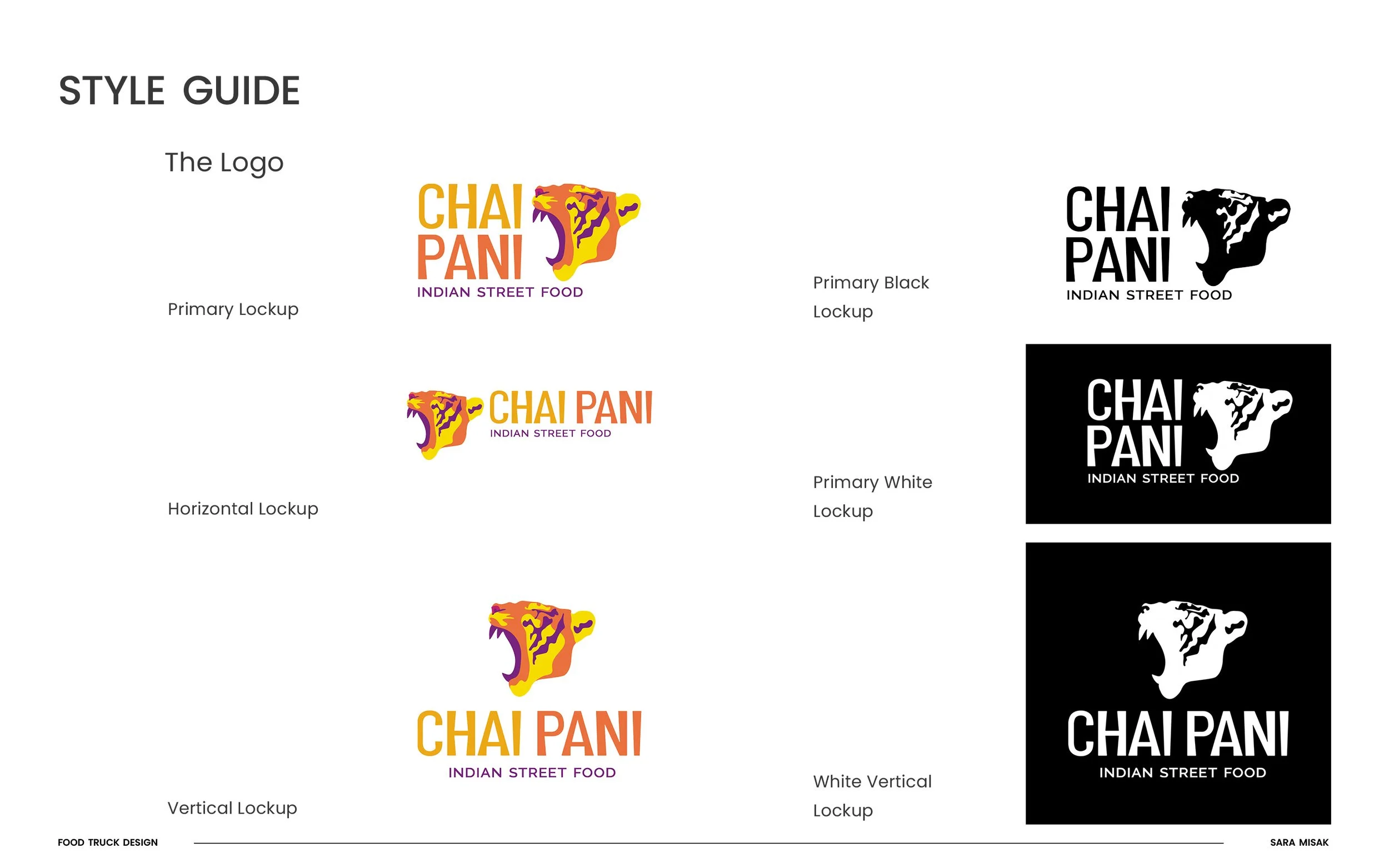 Chai Pani logo lockups