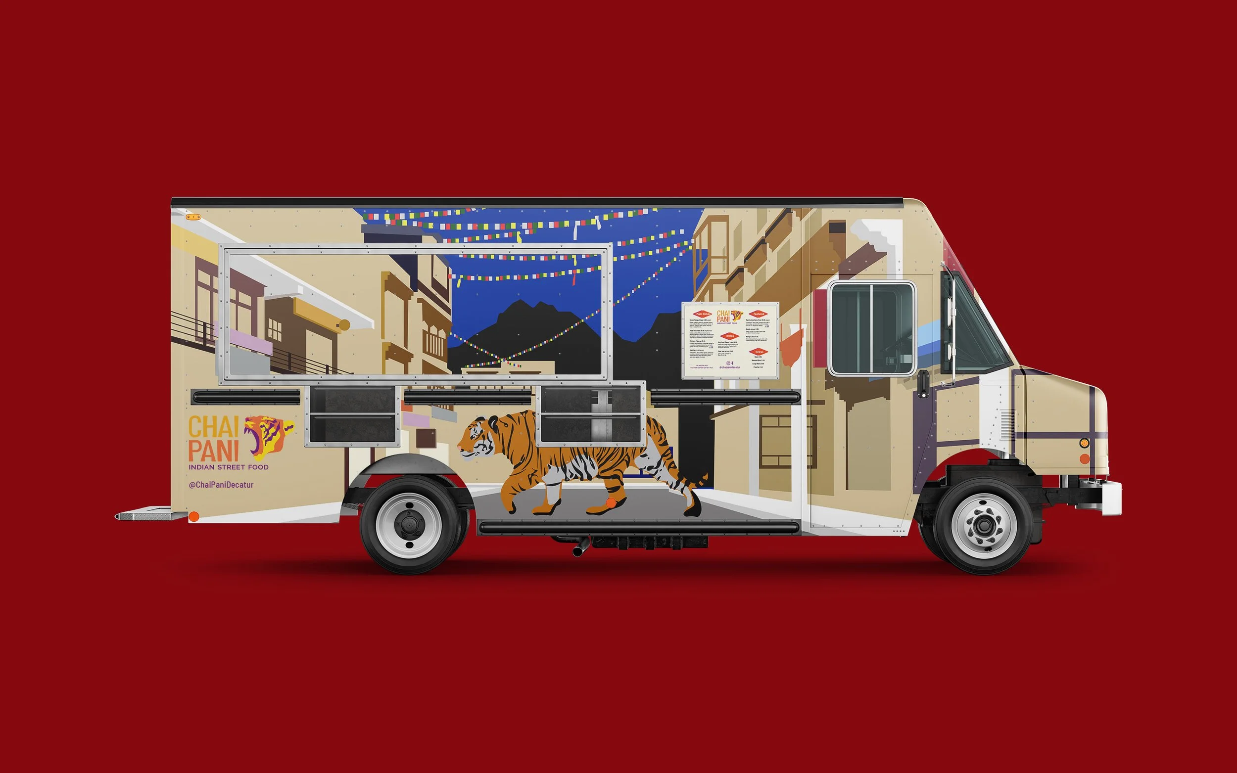 Chai Pani food truck side view