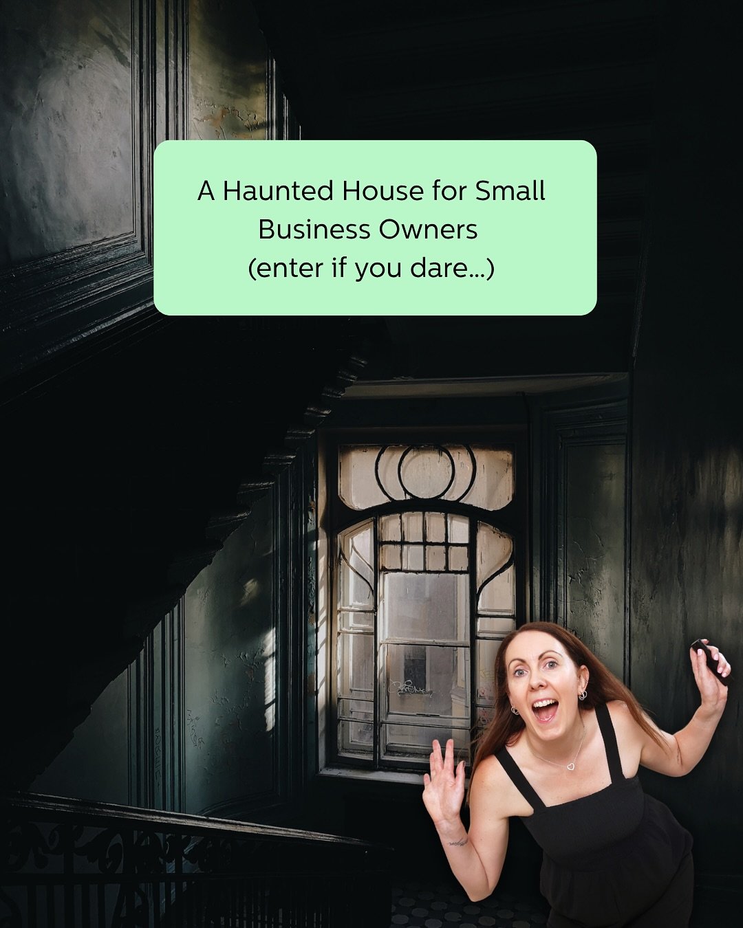 Every small business owner has a few ghosts 👻. If your marketing feels a little haunted lately, I can help you find your way out. Contact me to book a marketing power hour, strategy session, or marketing MOT. 

Ps I know this is cheesy but I couldn&