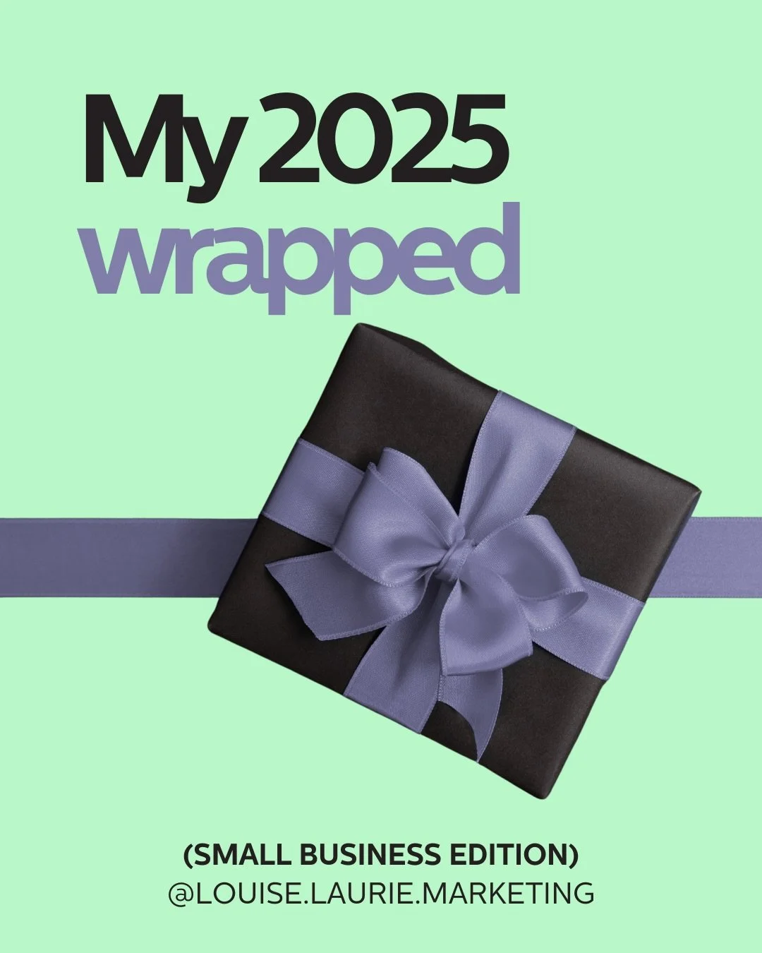 A bit late to the trend cos of, life, but here&rsquo;s my 2025 wrapped 🎁 business edition! 

Now, I&rsquo;m not where I wanted to be this time last year, however, this exercise has been very useful as it&rsquo;s allowed me to see that I HAVE made pr