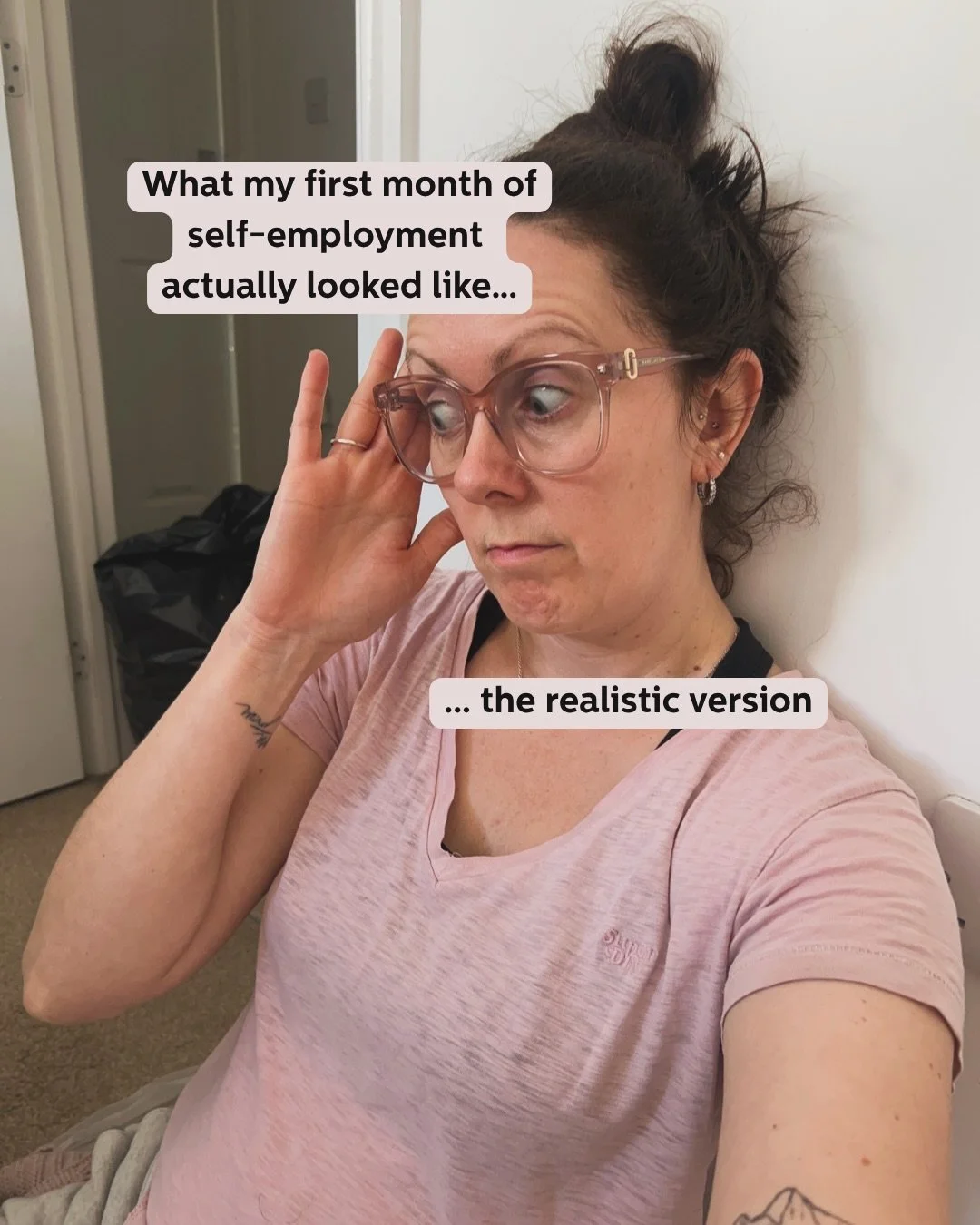 It&rsquo;s the end of May which marks a whole month of me being self employed. I think I&rsquo;ve felt all the emotions this month.. excitement, freedom, anxiety, guilt and more. 

All I know is that despite the rollercoaster of emotions I feel so mu