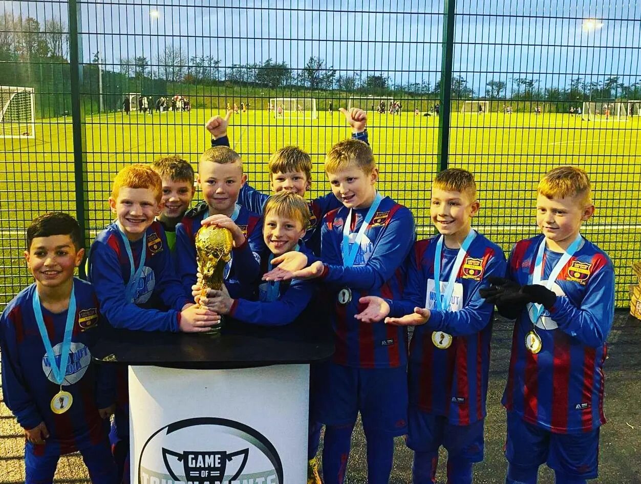 Congratulations on our U10 Lower Champions England on getting there hands on the Junior World Cup!

Well done Wrenkenton Nou Camp on bringing it home 🏴󠁧󠁢󠁥󠁮󠁧󠁿

www.gameoftournaments.co.uk