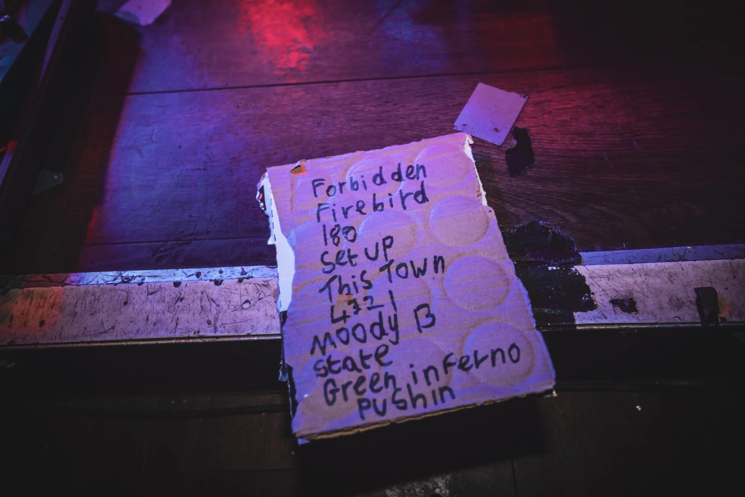 Deadbeat at Dawn setlist (Dec 2025)