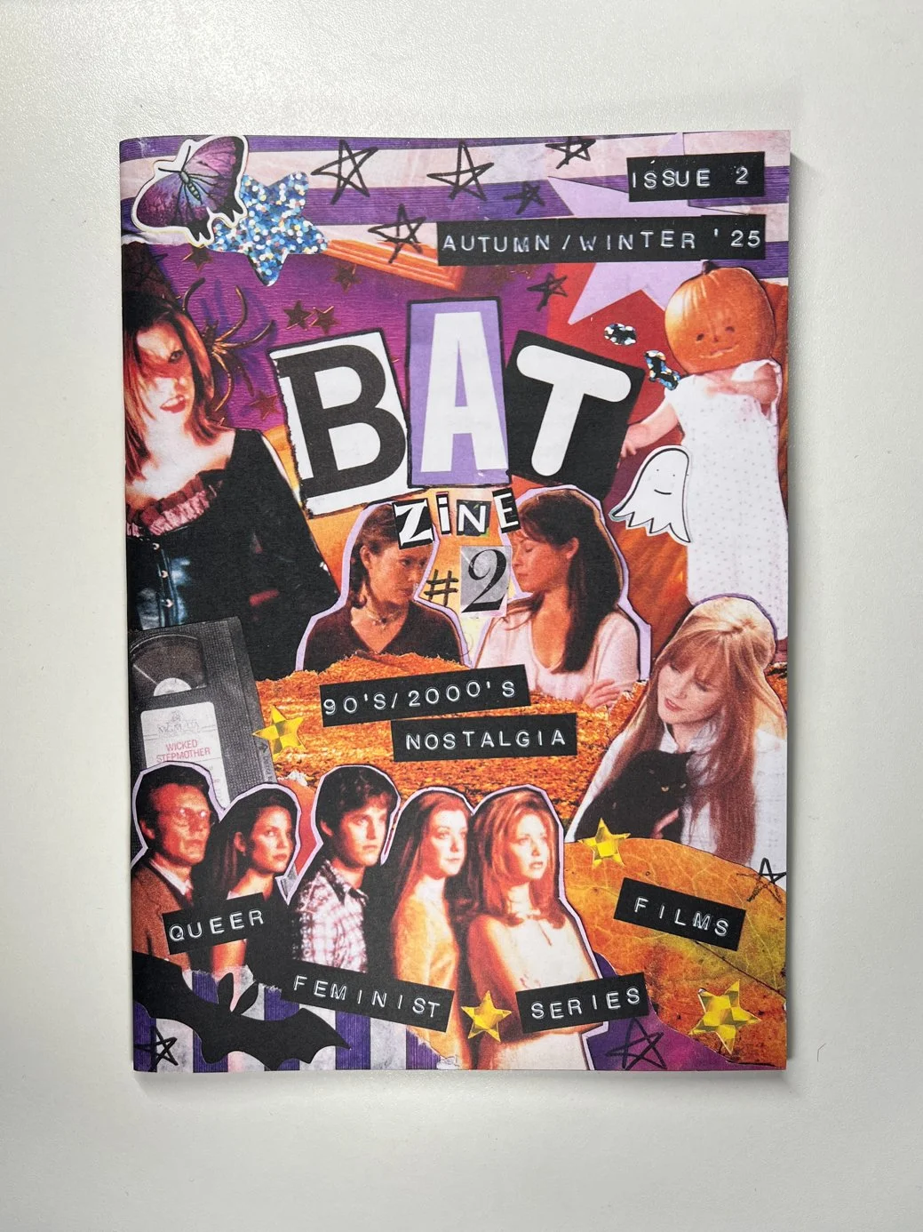 Bat Zine #2 90s 2000s nostalgia	Bat Makes