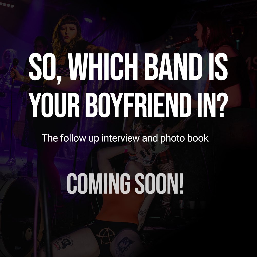 COMING SOON: So, which band... interviews and photo book
