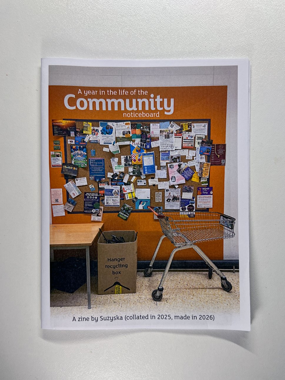SUZYSKA - A year in the life of the community noticeboard