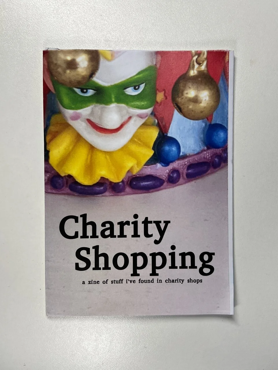 Charity shopping - Pippy makes zines