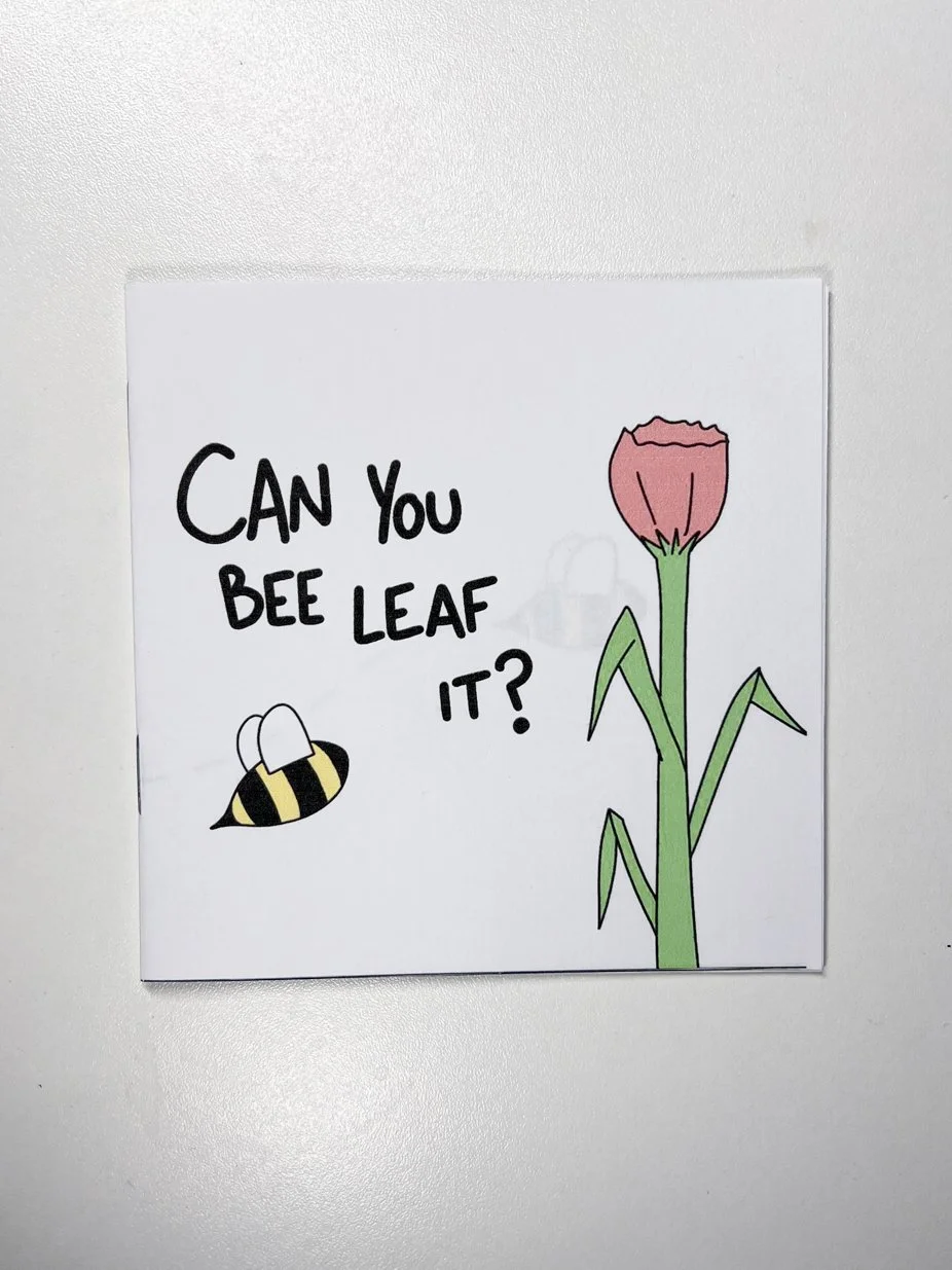 Can you bee leaf it? - @beardedhorse