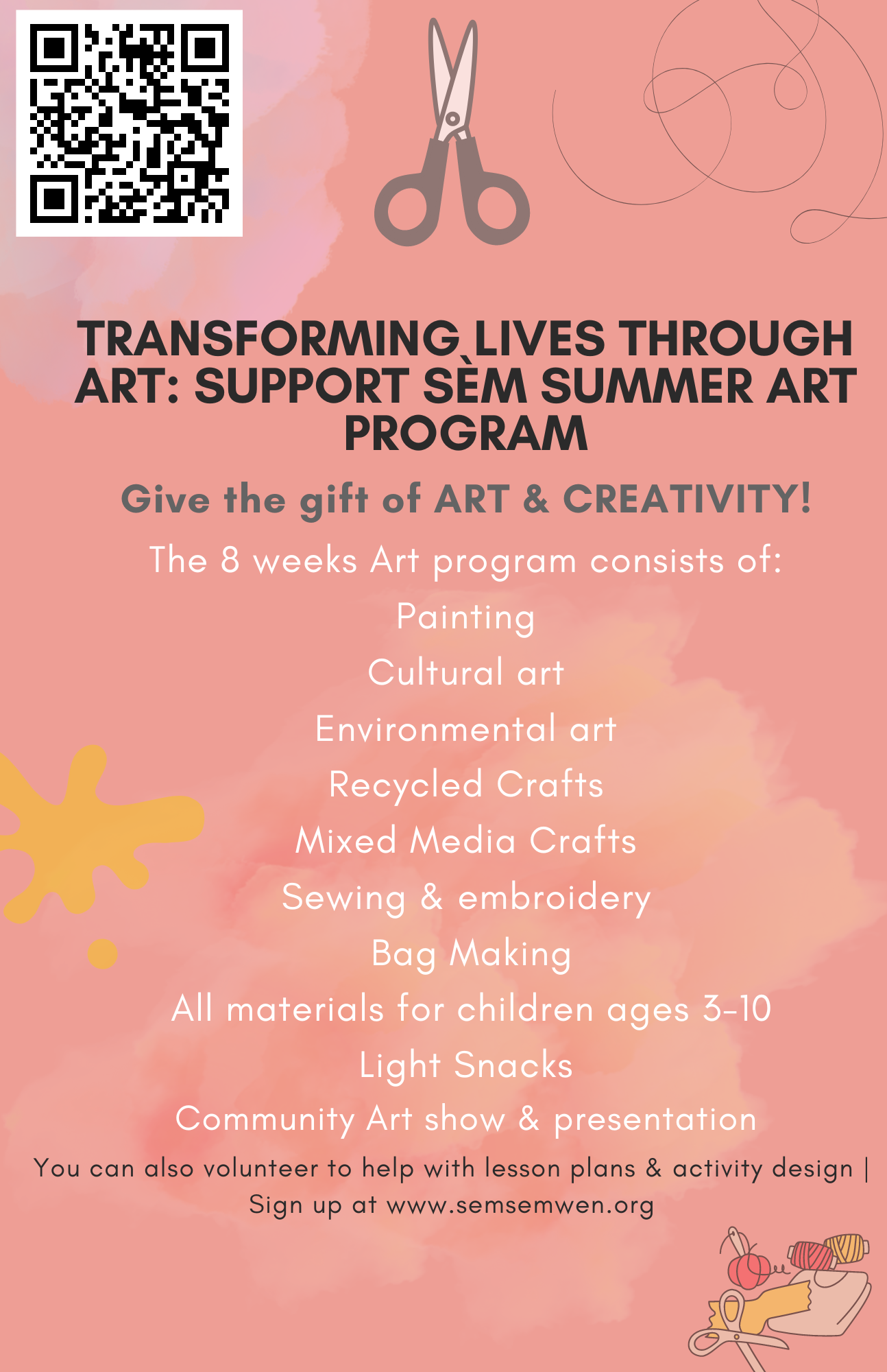 Sèm Summer 2023 Art Program Fundraiser Flyer (4).png