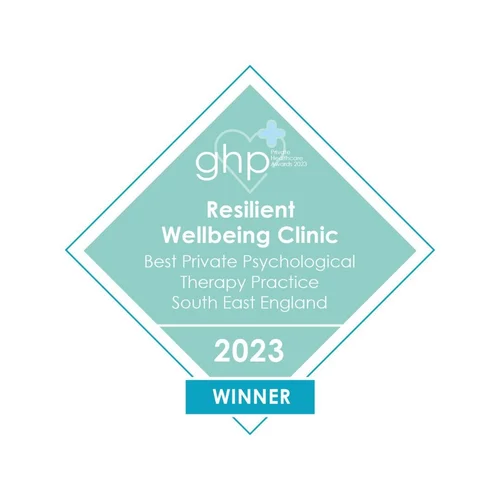 Best Private Psychological Therapy Practice - South East England award