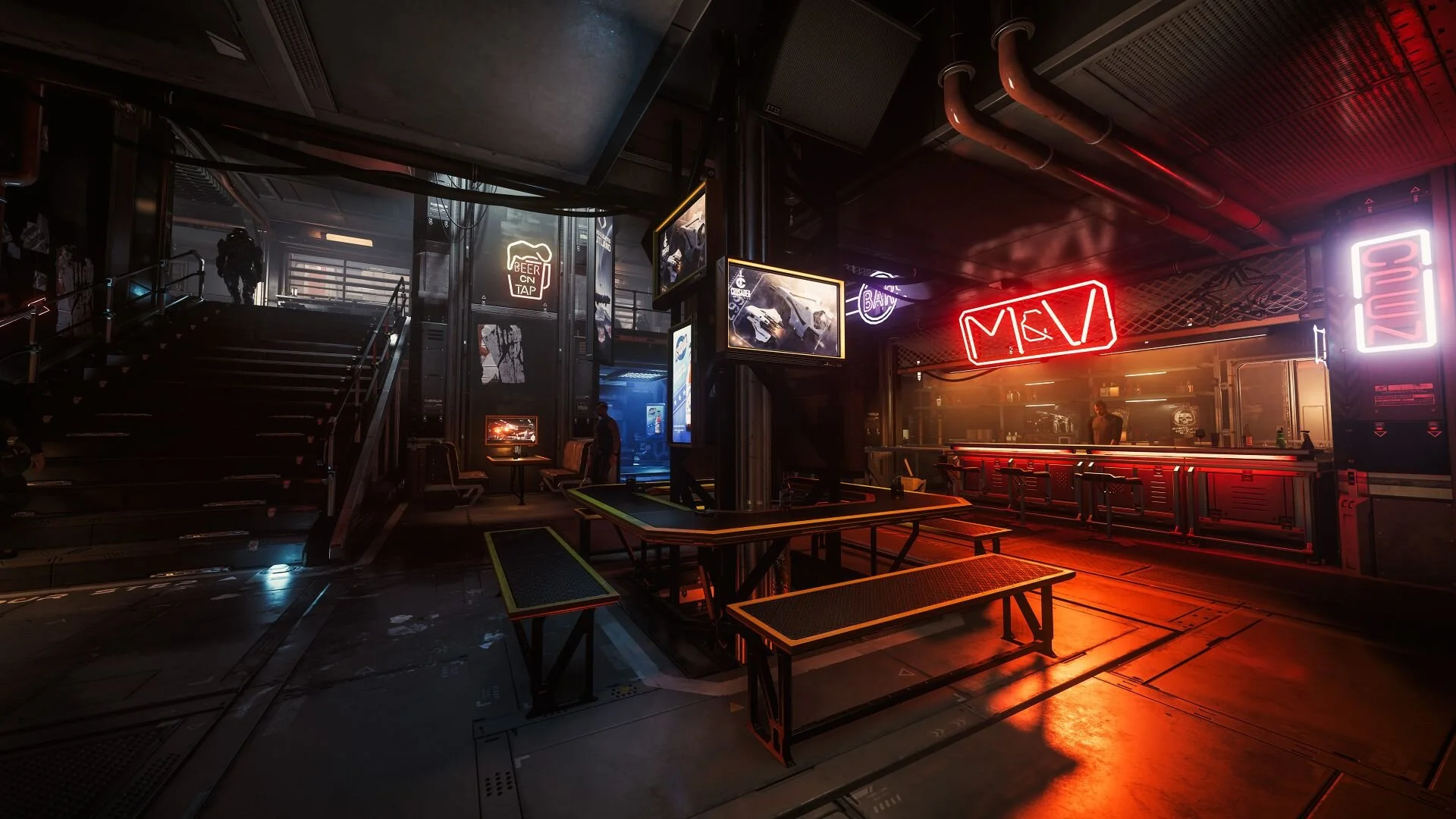 "M&V" Miner bar