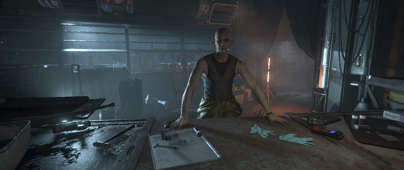 Drug Lab hidden in the bowels of Levski station, for "Klim" mission giver