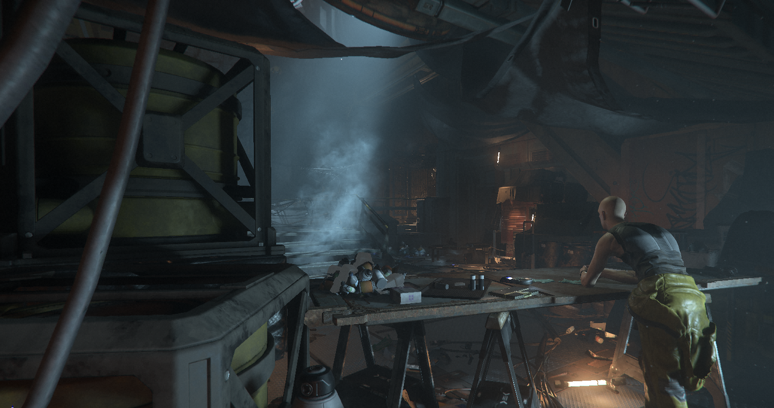 Drug Lab hidden in the bowels of Levski station, for "Klim" mission giver