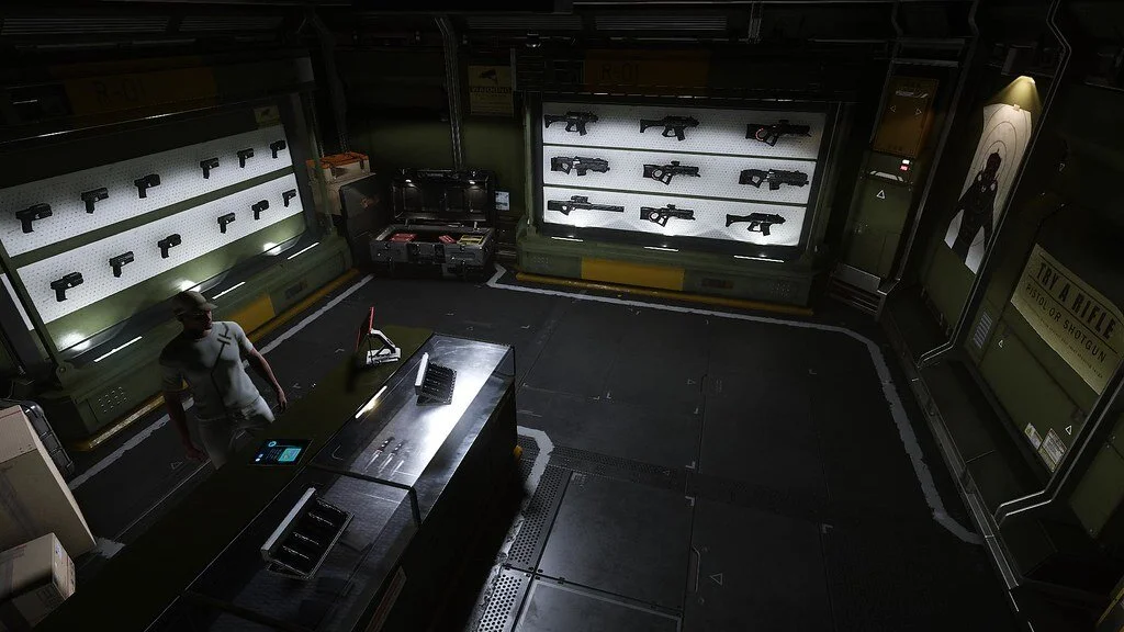 "Live Fire Weapons", Port Olisar location