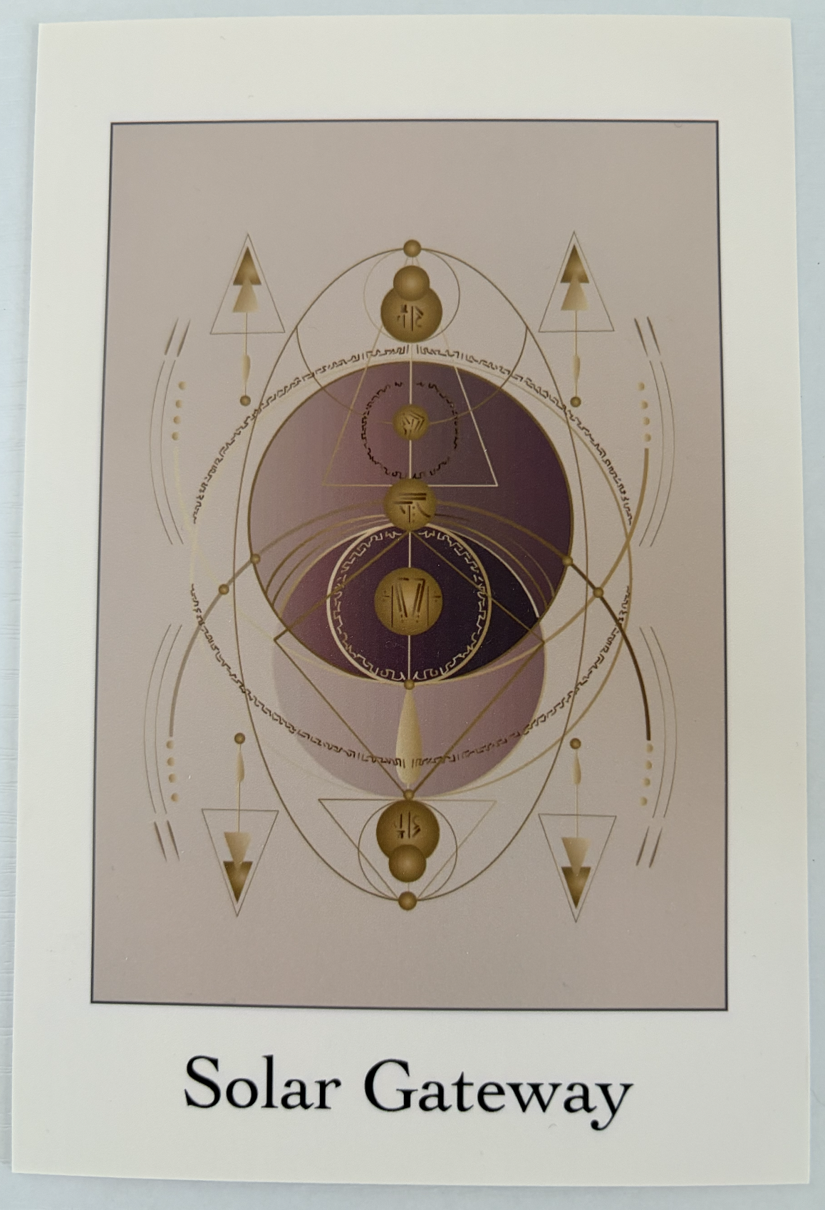Solar Gateway Altar Card
