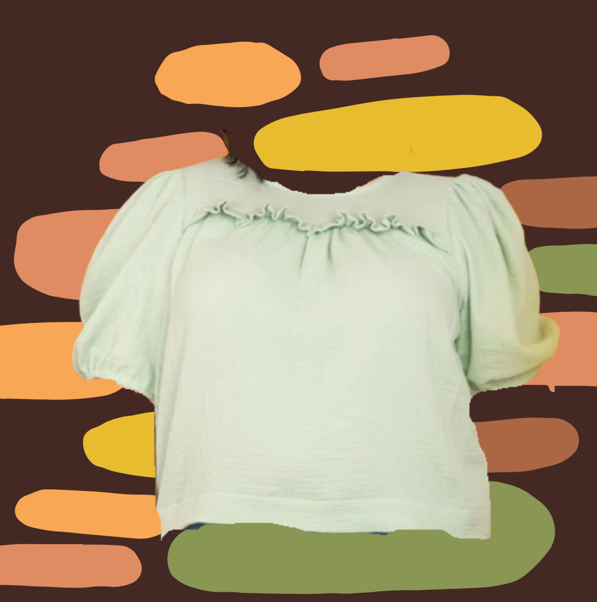 Friday Pattern Co.- Sagebrush top (woven fabric)