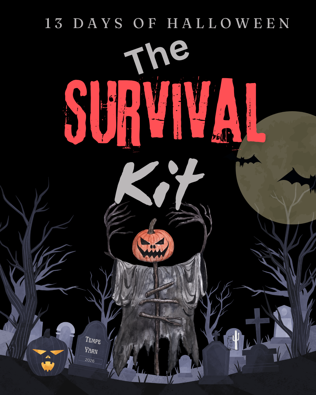 13 Days of Halloween- Survival Edition                 Kit Pre-Order