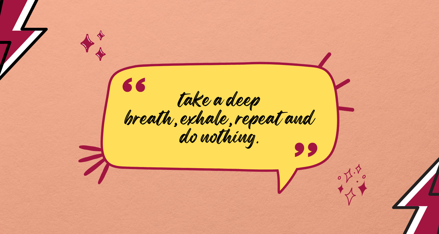 Calm breathing for labor and life