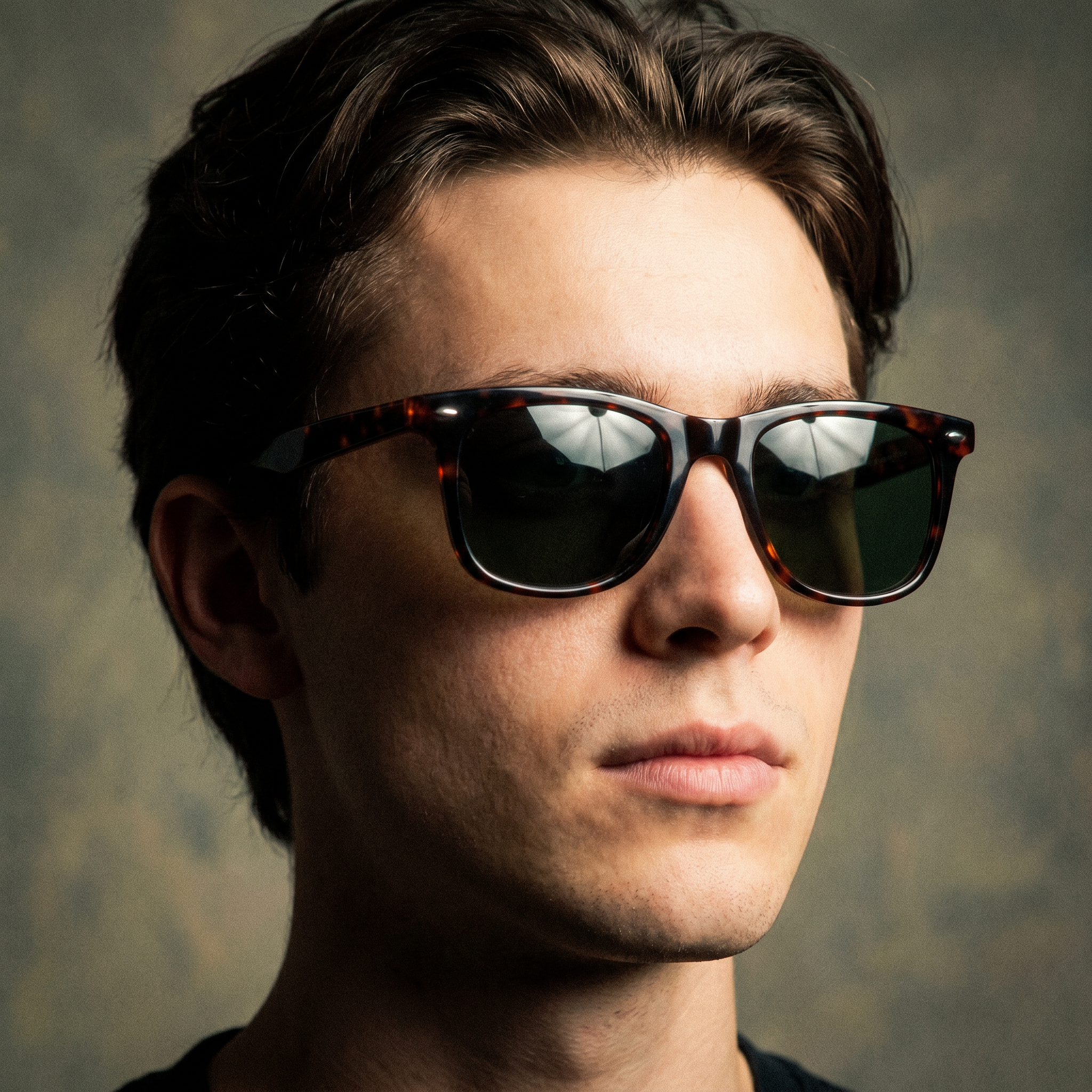 Lunettes de soleil homme acétate tendance été.png